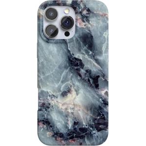 Casely iPhone 16 Pro Case | Moody Monochrome | in The Grove | Compatible with MagSafe | Classic Ultra Thin Design(Deep Sea | Blue Marble)