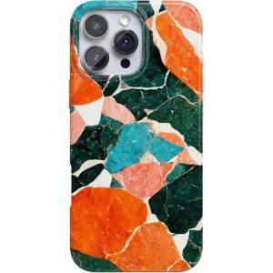 Casely iPhone 16 Pro Case | Moody Monochrome | in The Grove | Compatible with MagSafe | Classic Ultra Thin Design(Of Quartz! | Sculpted Marble)