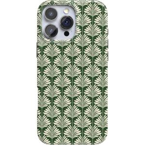 Casely iPhone 16 Pro Case | Moody Monochrome | in The Grove | Compatible with MagSafe | Classic Ultra Thin Design(The Boyfriend Collection | Cabana Nights)