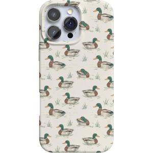 Casely iPhone 16 Pro Case | Moody Monochrome | in The Grove | Compatible with MagSafe | Classic Ultra Thin Design(The Boyfriend Collection | Mallard & Co.)