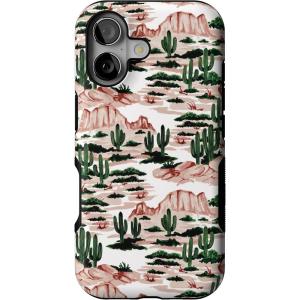 Casely iPhone 17 Case | Into The Wild | White Snow Leopard | Bold Protective Design | Compatible with MagSafe(Gold Rush | Desert)