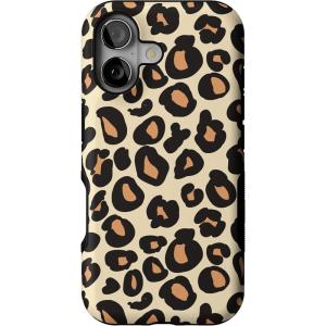 Casely iPhone 17 Case | Into The Wild | White Snow Leopard | Bold Protective Design | Compatible with MagSafe(Into the Wild | Leopard Print)