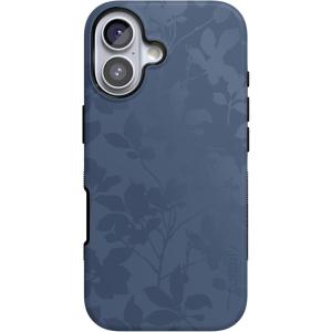 Casely iPhone 17 Case | Into The Wild | White Snow Leopard | Bold Protective Design | Compatible with MagSafe(Twilight Flora | Moody Monochrome)