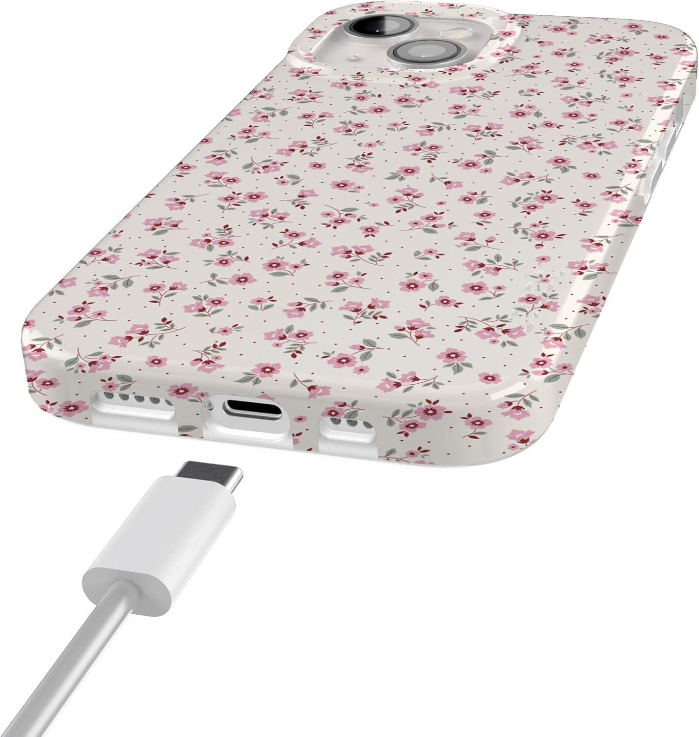 imageCasely iPhone 15 Case  Hanging Around  Potted Plants Floral  Compatible with MagSafe  Classic Ultra Thin DesignCottage Charm  Cottagecore