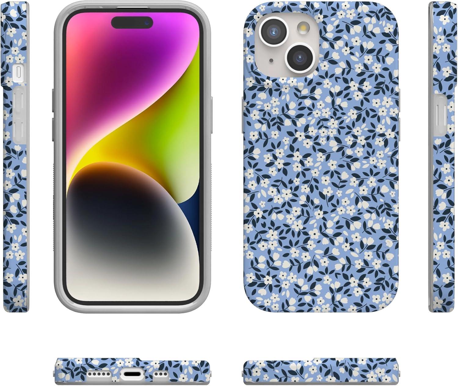 imageCasely iPhone 15 Case  Hanging Around  Potted Plants Floral  Compatible with MagSafe  Classic Ultra Thin DesignPicking Daisies  Cottagecore