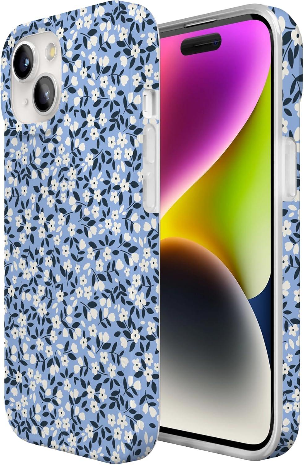 imageCasely iPhone 15 Case  Hanging Around  Potted Plants Floral  Compatible with MagSafe  Classic Ultra Thin DesignPicking Daisies  Cottagecore