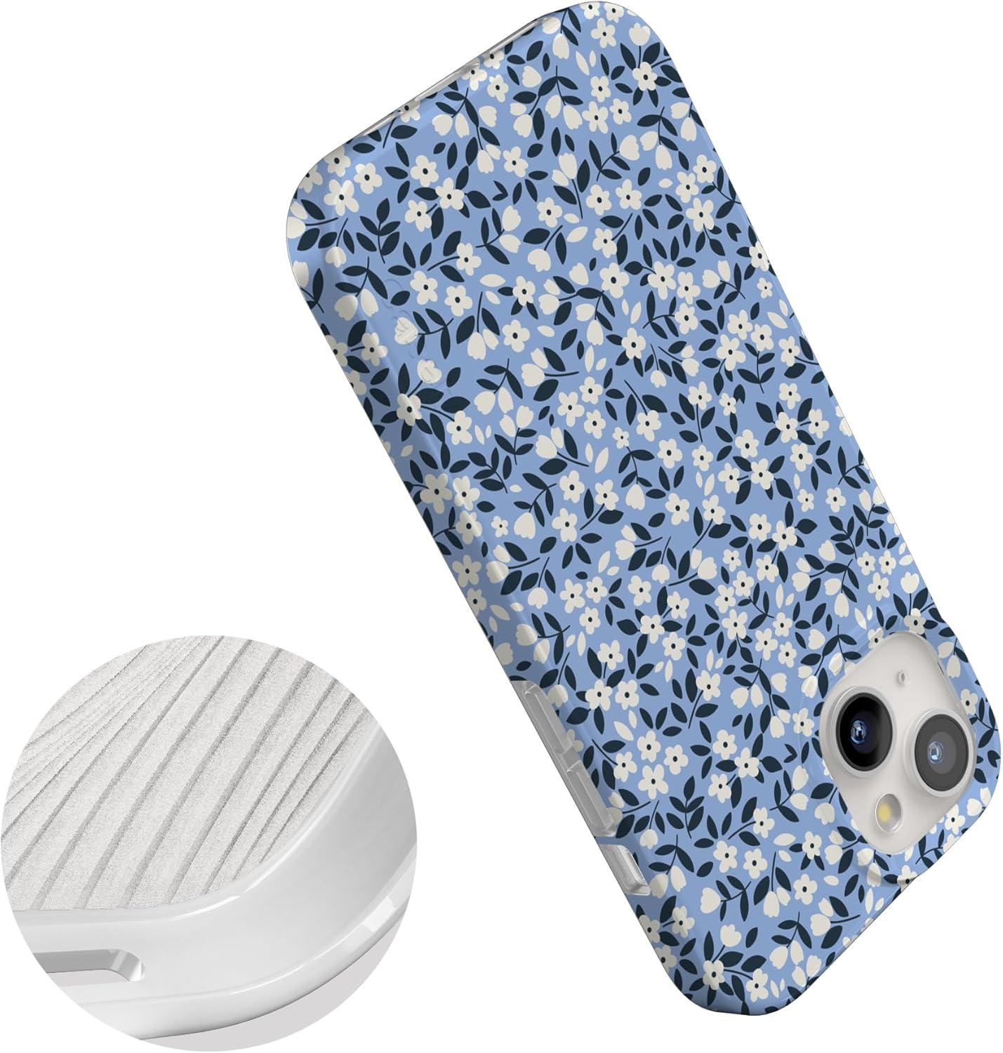 imageCasely iPhone 15 Case  Hanging Around  Potted Plants Floral  Compatible with MagSafe  Classic Ultra Thin DesignPicking Daisies  Cottagecore