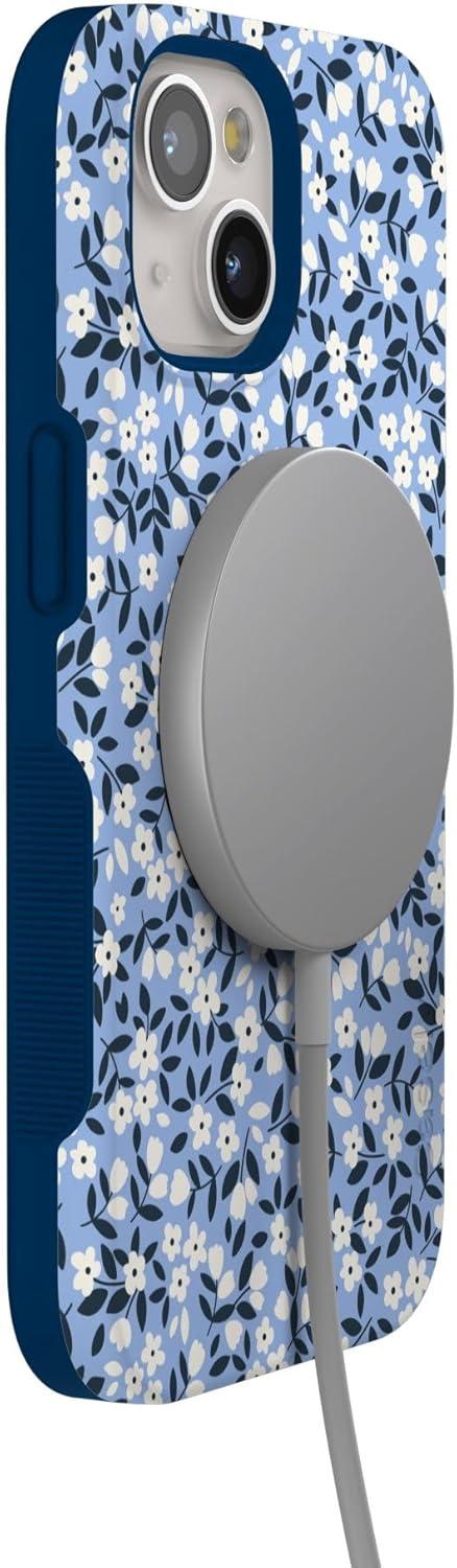 imageCasely iPhone 15 Case  Twilight Flora  Moody Monochrome  Bold Protective Design  Compatible with MagSafePicking Daisies  Cottagecore