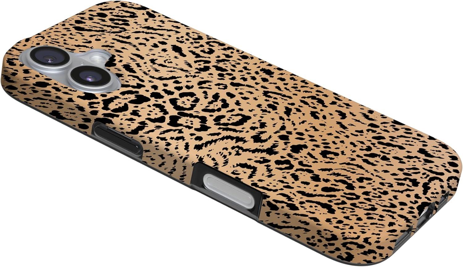 imageCasely iPhone 17 Case Full Bloom Navy Floral Compatible with MagSafe Classic Ultra Thin DesignBorn to Be Wild Jaguar Print