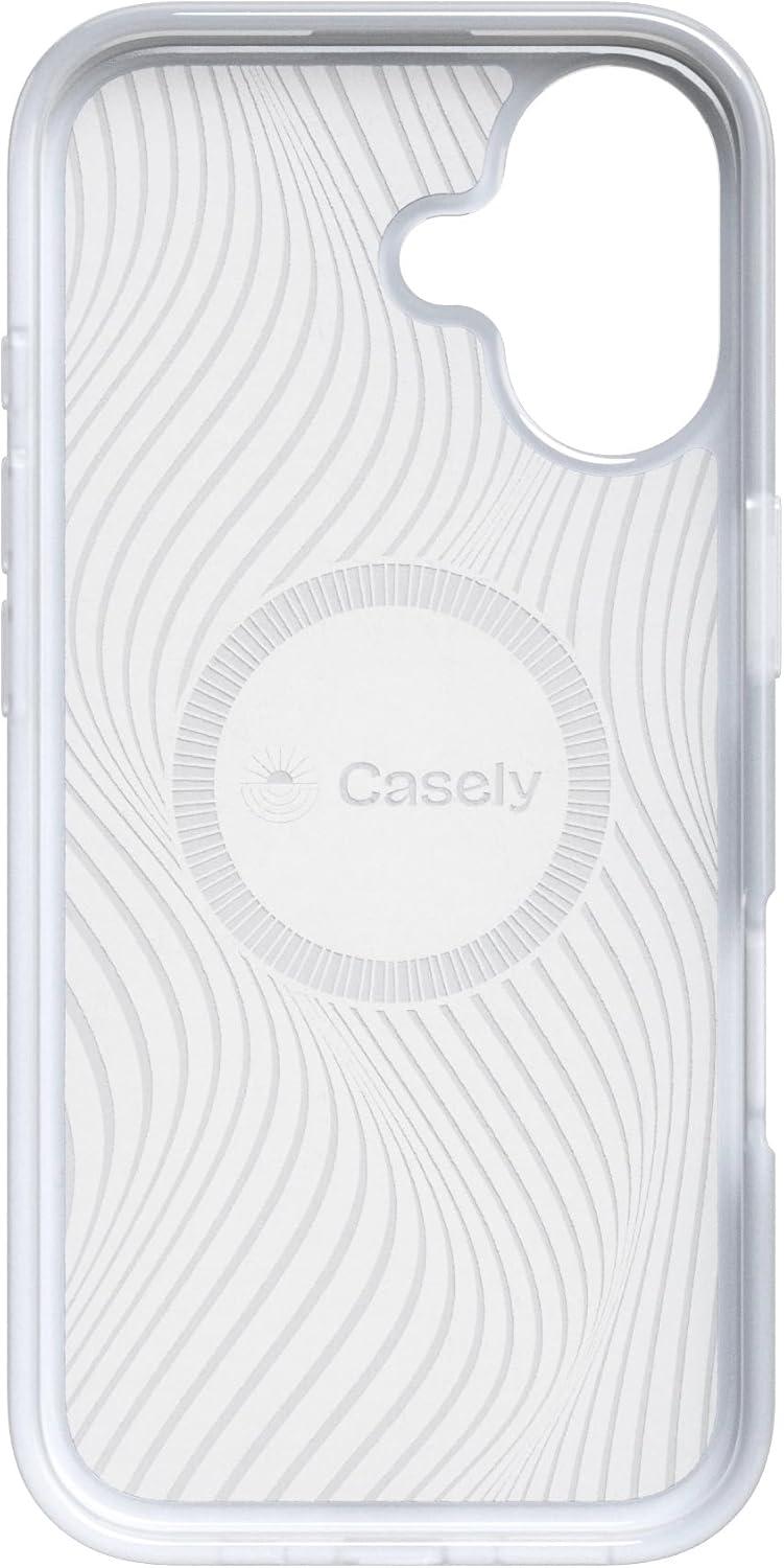 imageCasely iPhone 17 Case Full Bloom Navy Floral Compatible with MagSafe Classic Ultra Thin DesignMonets Water Lilies The Met Museum