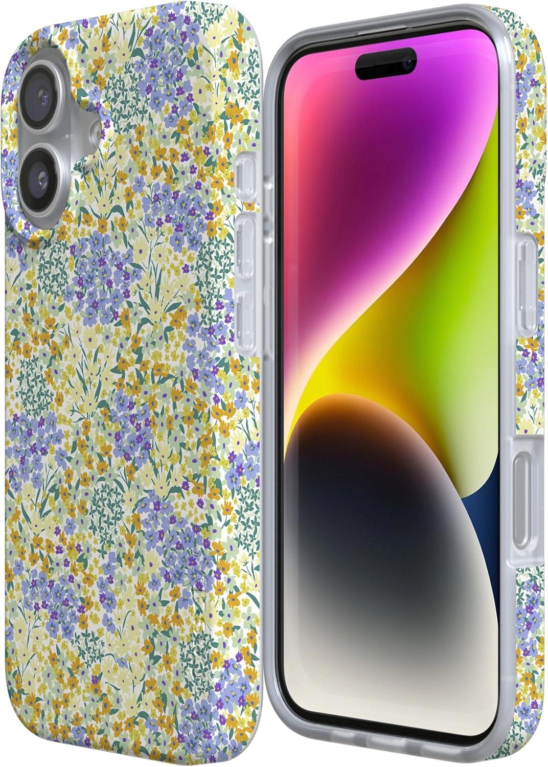 imageCasely iPhone 17 Case  Powder Pups  Dog Sled  Compatible with MagSafe  Classic Ultra Thin DesignDream Garden  Cottagecore