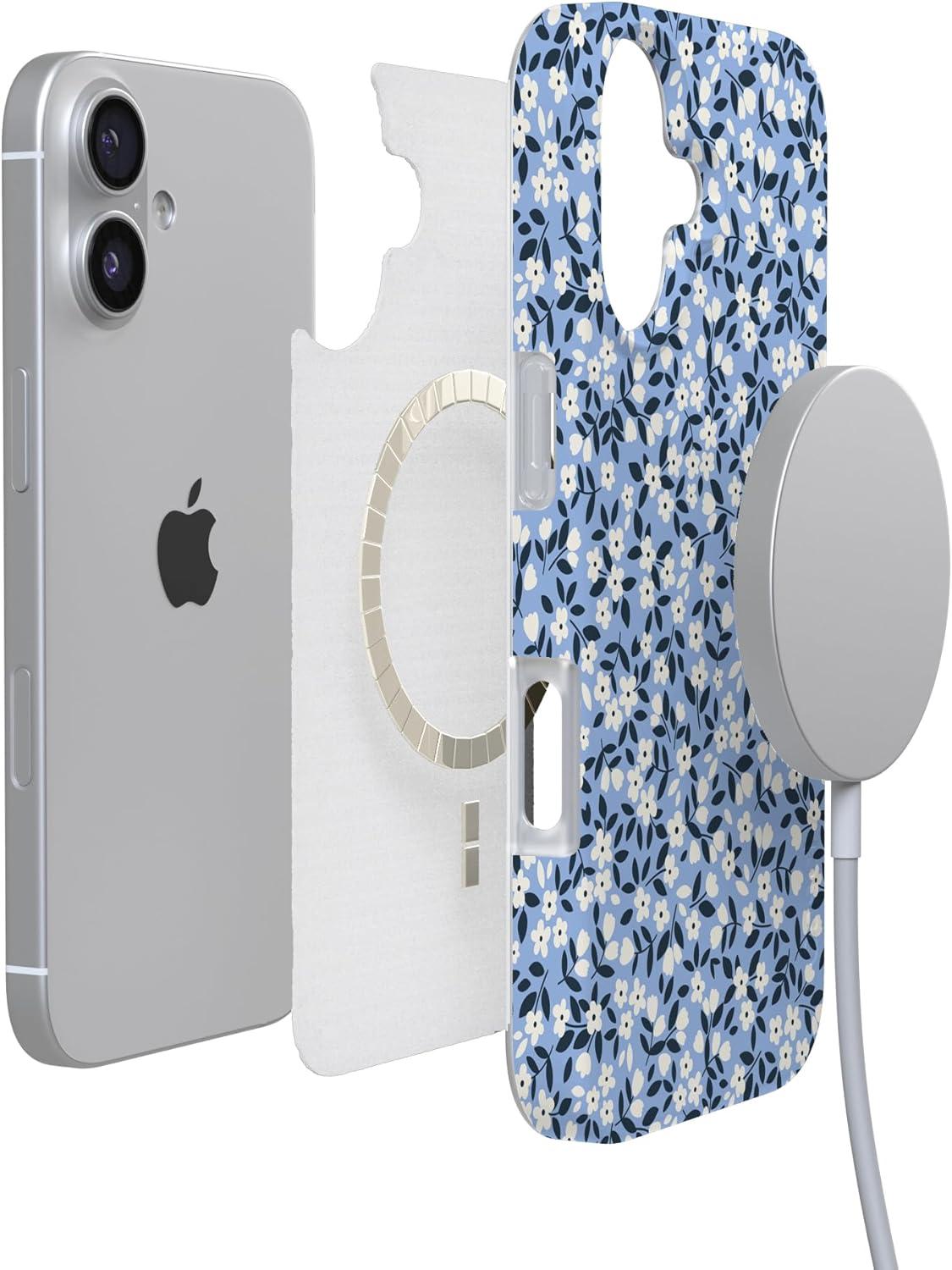 imageCasely iPhone 17 Case  Powder Pups  Dog Sled  Compatible with MagSafe  Classic Ultra Thin DesignPicking Daisies  Cottagecore