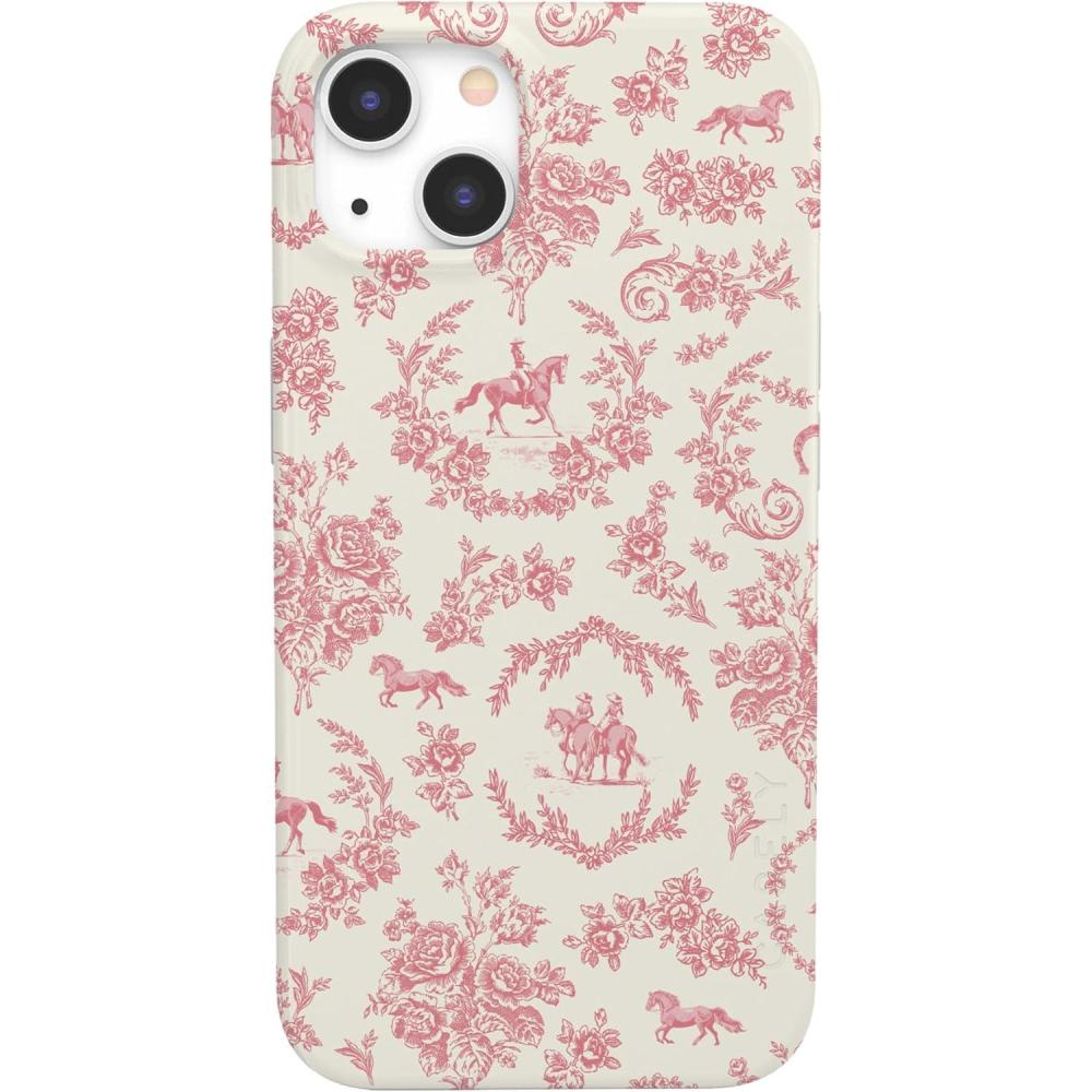 imageCasely iPhone 13 Case  Moody Monochrome  Twilight Flora  Compatible with MagSafe  Classic Ultra Thin DesignWestern Bloom  Jenna Palek x Casely