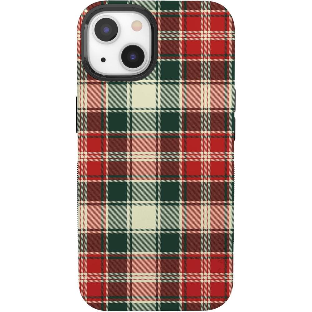 imageCasely iPhone 13 Case  Plaid amp Proper  Signature Plaid  Bold Protective Design  MagSafe Compatible Design