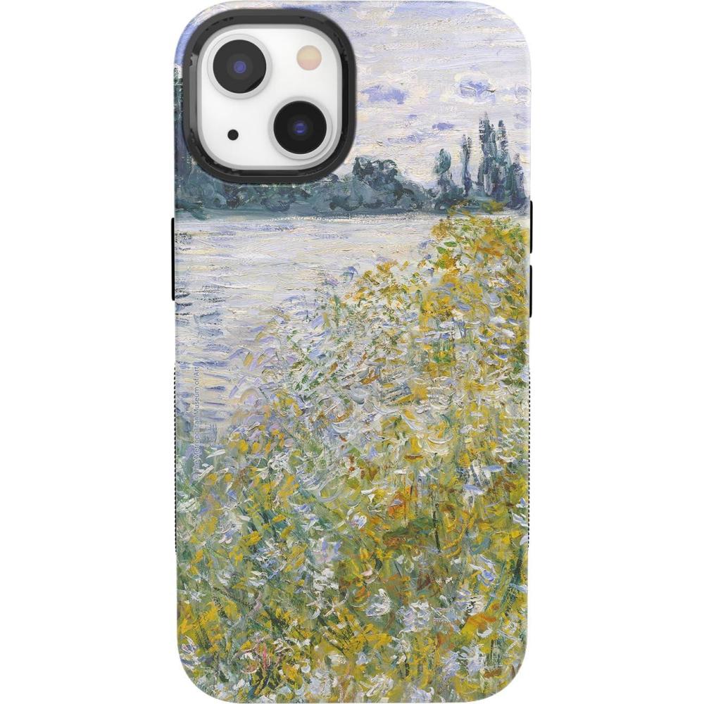imageCasely iPhone 13 Case  Twilight Flora  Moody Monochrome  Bold Protective Design  Compatible with MagSafeMonets Summer Landscape  The Met Museum