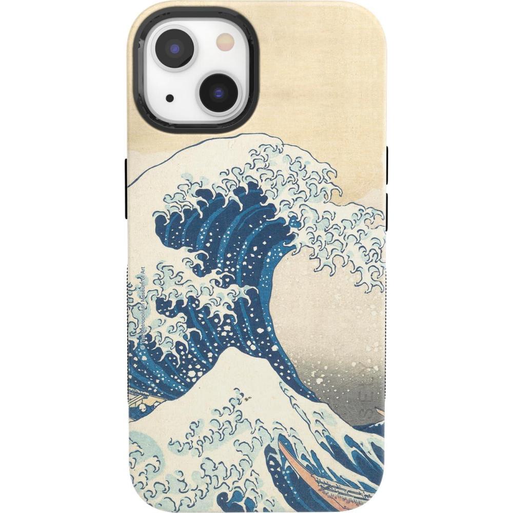 imageCasely iPhone 13 Case  Twilight Flora  Moody Monochrome  Bold Protective Design  Compatible with MagSafeThe Great Wave  The Met Museum