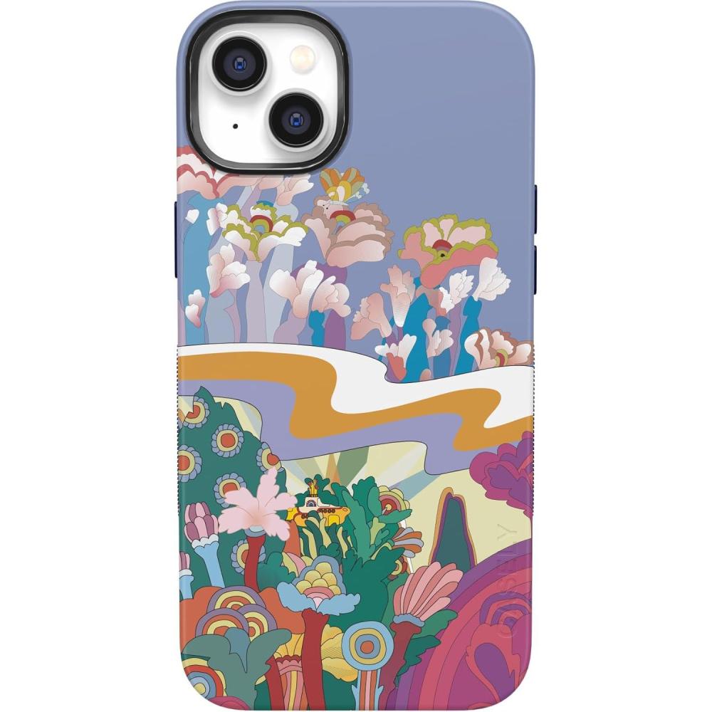 imageCasely iPhone 14 Case  Lovebug  Blue Hearts  Bold Protective Design  Compatible with MagSafeBeatles  Beneath the Waves  Yellow Submarine