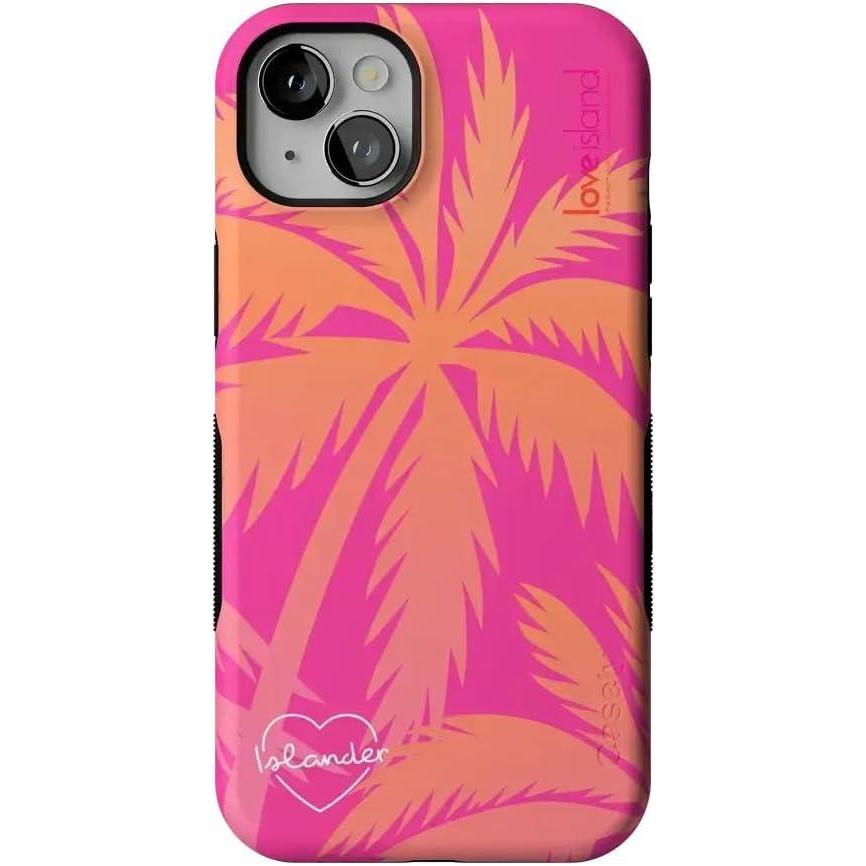 imageCasely iPhone 14 Case  Lovebug  Blue Hearts  Bold Protective Design  Compatible with MagSafeIslander  Love Island