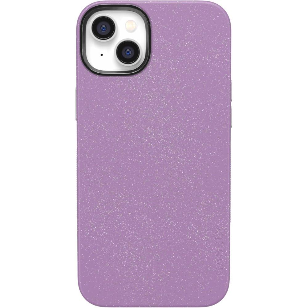 imageCasely iPhone 14 Case  Lovebug  Blue Hearts  Bold Protective Design  Compatible with MagSafeLavender Waves  Purple Shimmer