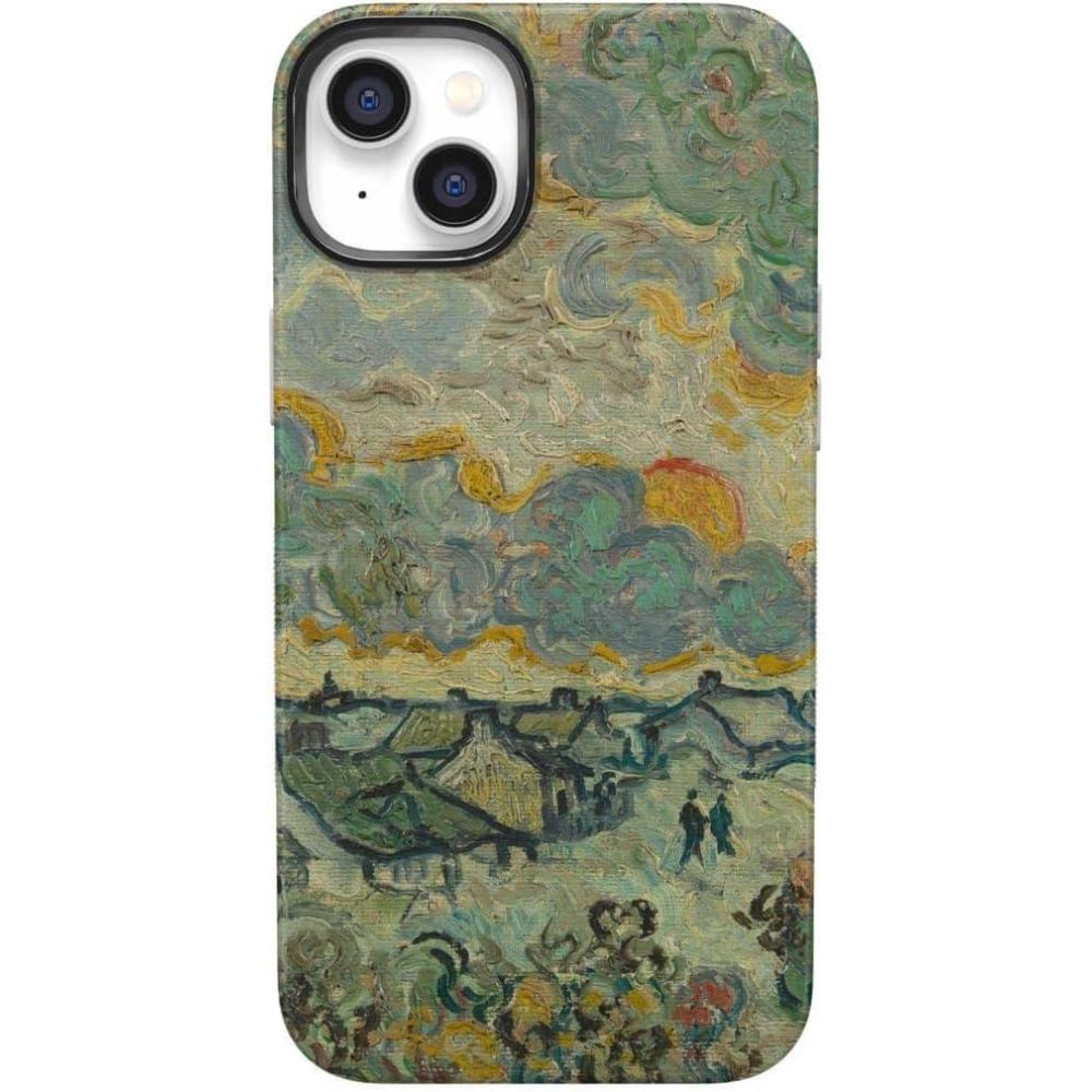 imageCasely iPhone 14 Case  Night Walk  The Beatles Abbey Road Dual Image  Bold Protective Design  MagSafe Compatible DesignVan Gogh  Reminiscence of Vincent