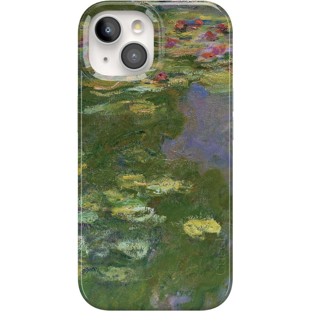 imageCasely iPhone 15 Case  Powder Pups  Dog Sled  Compatible with MagSafe  Classic Ultra Thin DesignMonets Water Lilies  The Met Museum