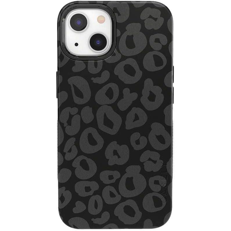 imageCasely iPhone 15 Case  Twilight Flora  Moody Monochrome  Bold Protective Design  Compatible with MagSafeInto the Wild  Black Leopard