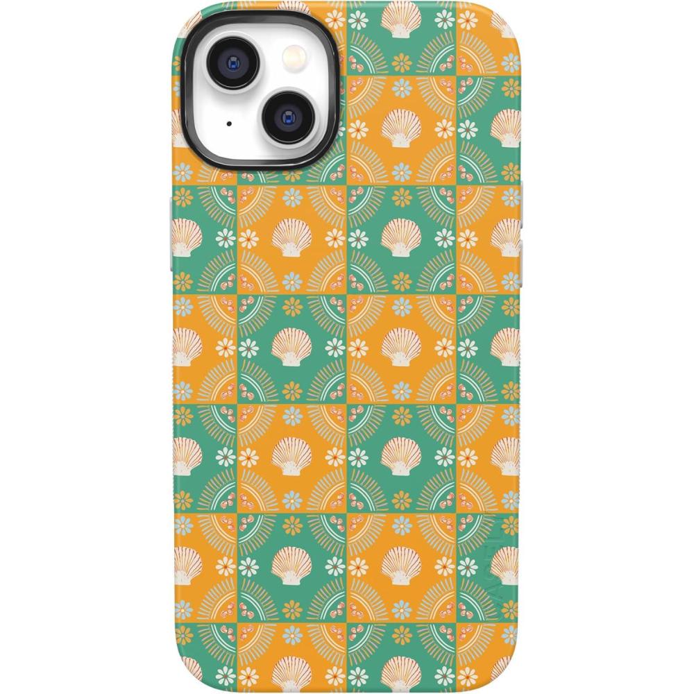 imageCasely iPhone 15 Case  Twilight Flora  Moody Monochrome  Bold Protective Design  Compatible with MagSafeSea La Vie  Dippin Daisys Tropical Vacation