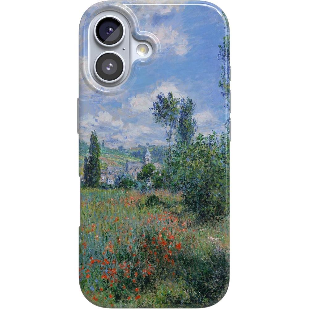 imageCasely iPhone 17 Case  Full Bloom  Navy Floral  Compatible with MagSafe  Classic Ultra Thin DesignMonets View  The Met Museum
