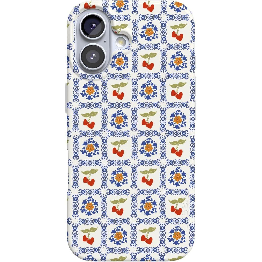 imageCasely iPhone 17 Case  Full Bloom  Navy Floral  Compatible with MagSafe  Classic Ultra Thin DesignPalermo  Dippin Daisys Italian Coast