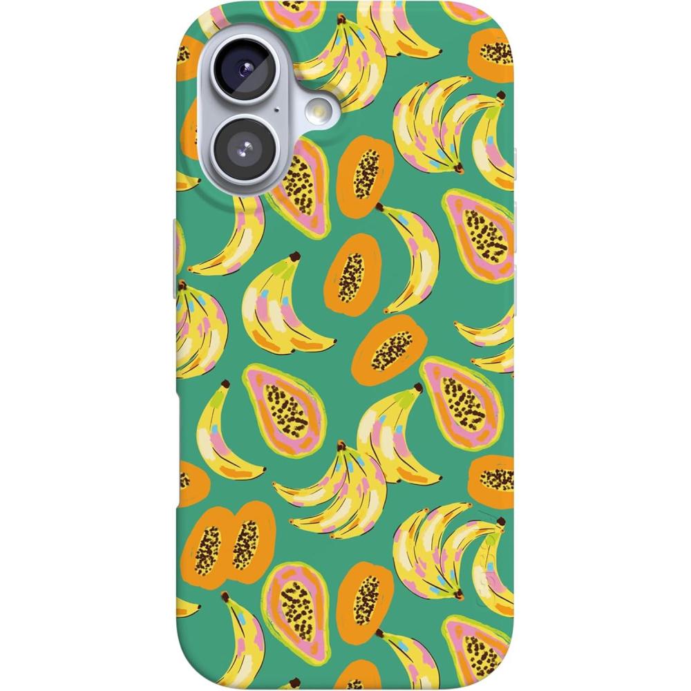 imageCasely iPhone 17 Case  Full Bloom  Navy Floral  Compatible with MagSafe  Classic Ultra Thin DesignPapaya Palms  Dippin Daisys Tropical Vaca