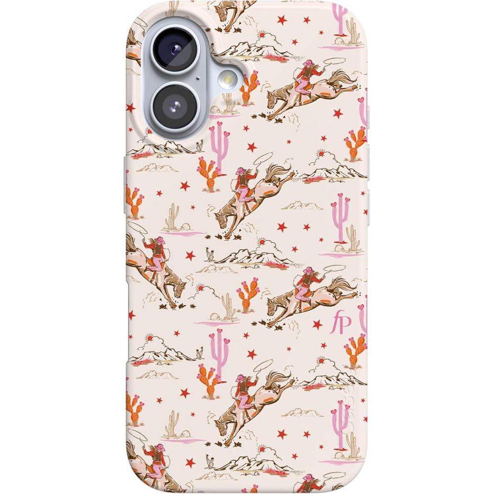 imageCasely iPhone 17 Case  Moody Monochrome  Bordeaux Rose  Compatible with MagSafe  Classic Ultra Thin DesignCowgirl Canyon  FashionPass x Casely