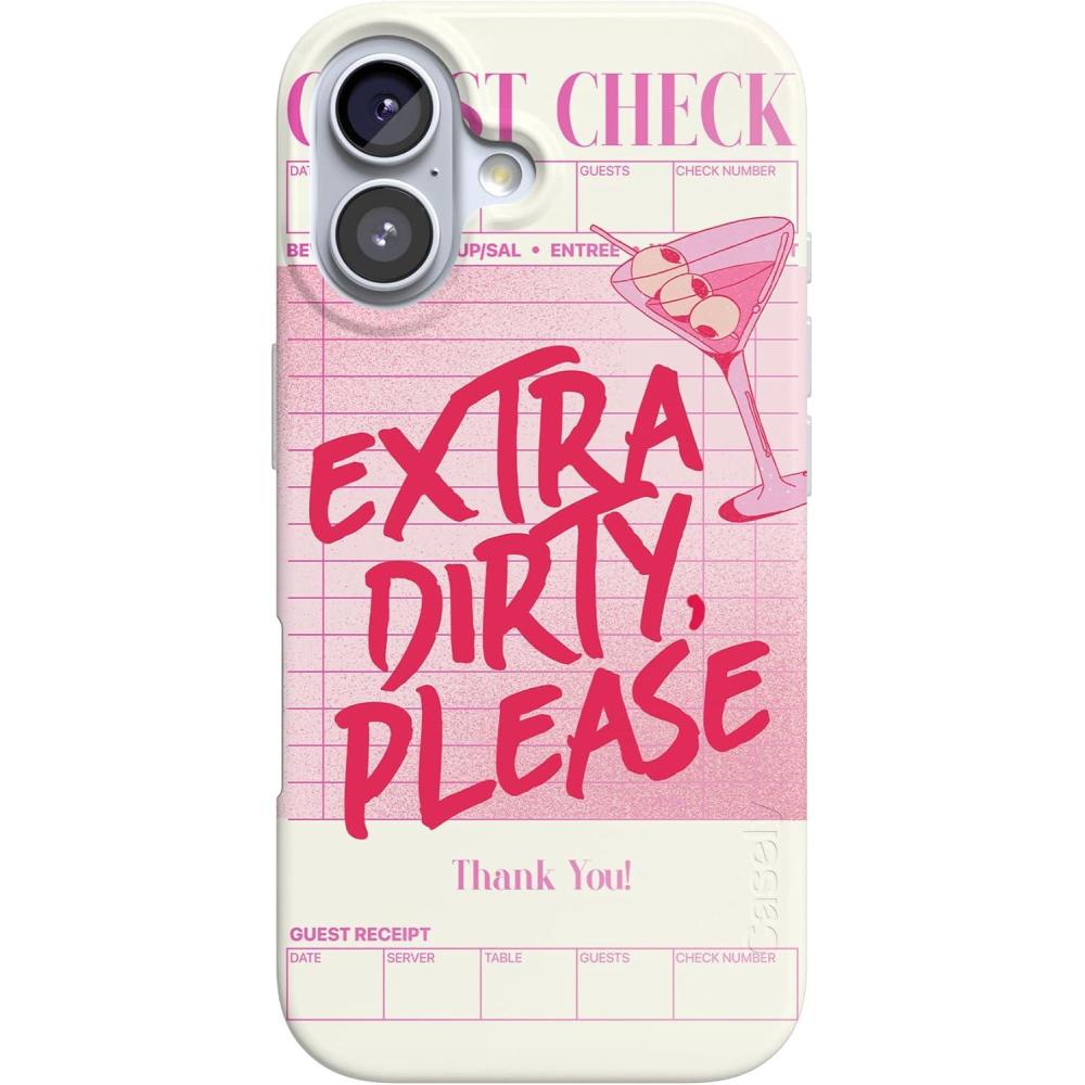 imageCasely iPhone 17 Case  Powder Pups  Dog Sled  Compatible with MagSafe  Classic Ultra Thin DesignExtra Dirty Please  Fun on Weekdays