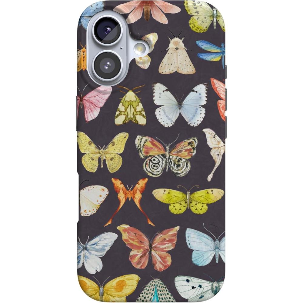 imageCasely iPhone 17 Case  Powder Pups  Dog Sled  Compatible with MagSafe  Classic Ultra Thin DesignMidnight Monarch  Jenna Palek x Casely