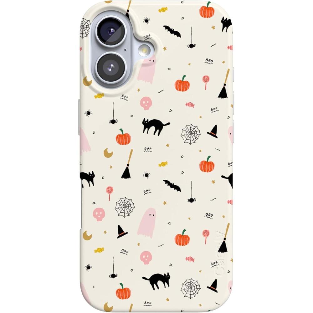 imageCasely iPhone 17 Case  Powder Pups  Dog Sled  Compatible with MagSafe  Classic Ultra Thin DesignWitching Hour  Cute Halloween