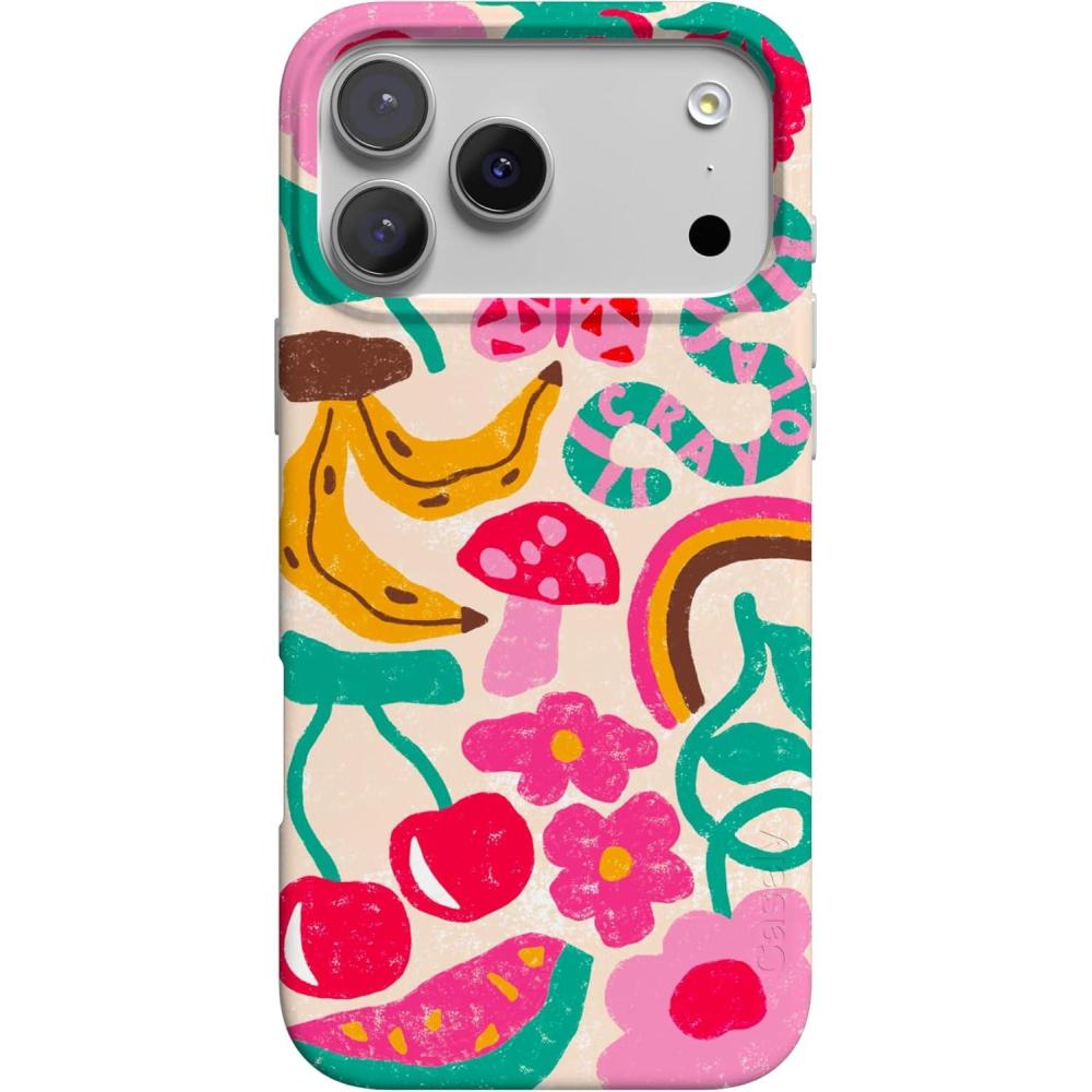 imageCasely iPhone 17 Pro Case  Chalet All Day  Winter Village  Compatible with MagSafe  Classic Ultra Thin DesignDoodle Bug  Crayola Crayon