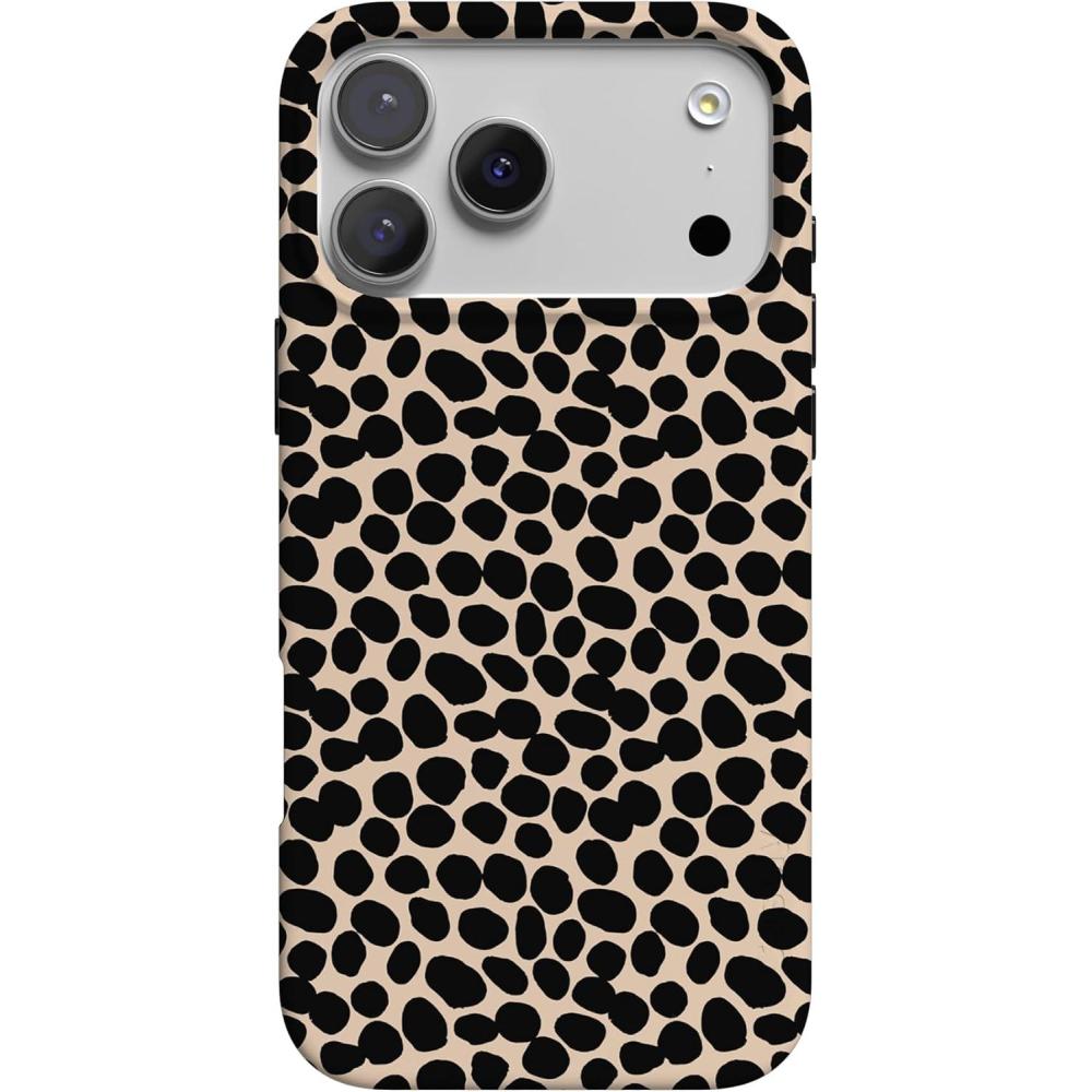 imageCasely iPhone 17 Pro Case  Chalet All Day  Winter Village  Compatible with MagSafe  Classic Ultra Thin DesignLost in Spots  Cheetah Print