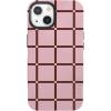 Uptown Gridlock | Pink Checkerboard
