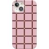 Uptown Gridlock | Pink Checkerboard