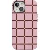 Uptown Gridlock | Pink Checkerboard
