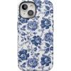 Rose to Fame | Blue & White Rose Floral
