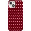 On the Dot | Maroon Polka Dot