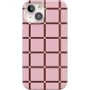 Uptown Gridlock | Pink Checkerboard