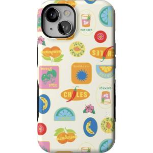 Casely iPhone 13 Case | Twilight Flora | Moody Monochrome | Bold Protective Design | Compatible with MagSafe(Stuck in Paradise | Dippin’ Daisy’s Vacation)