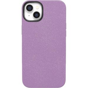 Casely iPhone 14 Case | Blue Stripes | Sunday Best | Bold Protective Design | Compatible with MagSafe(Lavender Waves | Purple Shimmer)