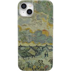 Casely iPhone 14 Case | Moody Monochrome | Bordeaux Rose | Compatible with MagSafe | Classic Ultra Thin Design(Van Gogh | Reminiscence of Vincent)