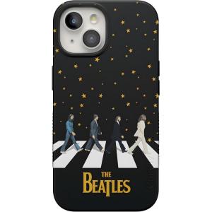 Casely iPhone 14 Case | Night Walk | The Beatles Abbey Road Dual Image | Bold Protective Design | MagSafe Compatible Design(Beatles | Night Walk | Abbey Road Dual Image)