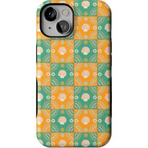 Casely iPhone 14 Case | Night Walk | The Beatles Abbey Road Dual Image | Bold Protective Design | MagSafe Compatible Design(Sea La Vie | Dippin’ Daisy’s Tropical Vacation)
