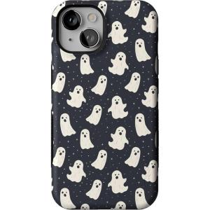 Casely iPhone 14 Case | You Can’t Catch Me | Gingerbread Man | Bold Protective Design | Compatible with MagSafe(All Boos No Bite | Friendly Ghost)