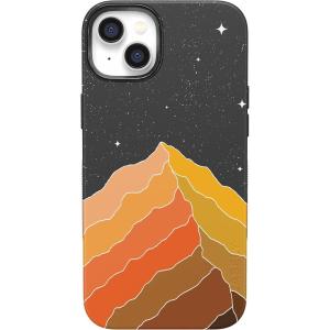 Casely iPhone 14 Case | You Can’t Catch Me | Gingerbread Man | Bold Protective Design | Compatible with MagSafe(Night Skies | Mountain Starlight)
