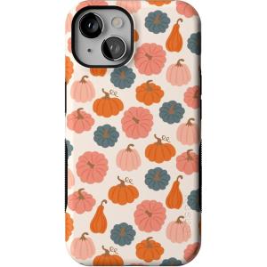 Casely iPhone 14 Case | You Can’t Catch Me | Gingerbread Man | Bold Protective Design | Compatible with MagSafe(Oh My Gourd | Pumpkin Patch)